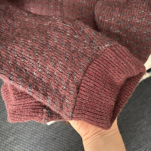 Vintage L.L. Bean Thick Wool Blend, Made in Norway, Fisherman Knit, XXL - Picture 8 of 10